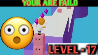 Cube Surfer! Level - 17 Faild