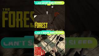 SONS OF THE FOREST | CAN'T SAVE AND SLEEP IN TREE HOUSE?