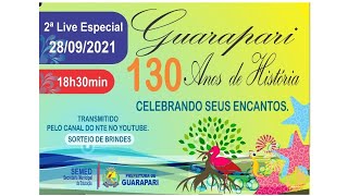 2ª Live Especial: Guarapari, 130 anos de história.