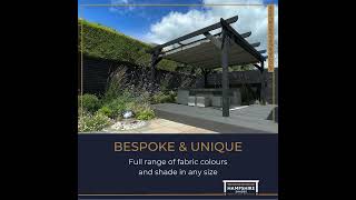 Bespoke Black Pergola Shade