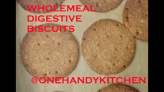 Wholemeal And Oat Biscuits Low Sugar