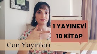 1 YAYINEVİ 10 KİTAP📚 | Can Yayınları'nı İnceleyelim🕵🏻‍♀️