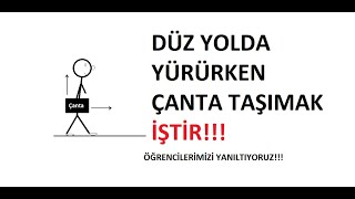 DÜZ YOLDA YÜRÜMEK İŞTİR!!