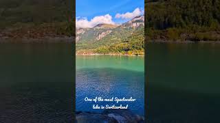 One of the most Spectacular Lakes in Switzerland #switzerland #ytshorts # #shorts #swiss