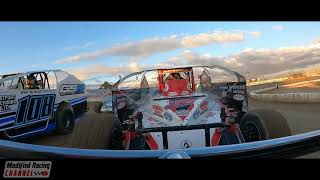 Rear view camera onboard Chad Chevalier Sportsman Div. Ohsweken Speedway