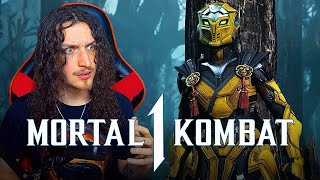 Mortal Kombat 1 - Cyrax Gameplay & Story Trailer REACTION! (Khaos Reigns DLC)