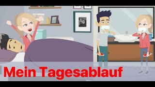 Mein Tagesablauf im Homeoffice (My daily routine) Learn German