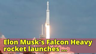 Elon Musk's Falcon Heavy rocket launches successfully