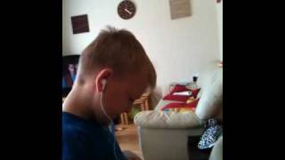 Callum singing