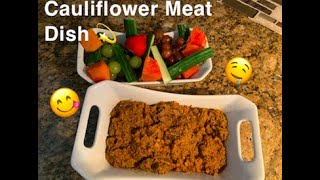 Healthy Cauliflower Meat Dish/ Gobi Ka Sabzi/ قرنبيط