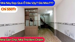 Nếu Đang Tìm Nhà Giá Rẻ 3x9M, 2PN Thì Ở Đây Có Nhà 550Tr, Nhà Gần Chợ & Nhà Thờ Bình Chánh Hơn 2km