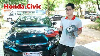 Honda Civic | Nâng cấp màn hình Android Gotech tại FixAuto | Gotech | Màn hình android