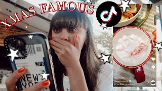 trying to get "christmas tik tok famous" vlogmas day 12!