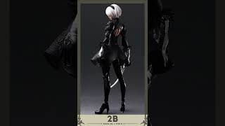 ニーアオートマタ 2B 人形/フィギュア ヨルハYoRHa #shorts #figure #nier #2b #ニーアオートマタ