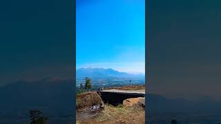 GUNUNG guntur Garut dari ketinggian jalan viral #shortsyoutube