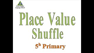 Place Value Shuffle