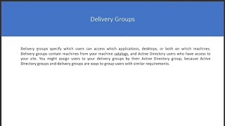 Citrix Virtual Apps and Desktop | Part 06 | Delivery Groups