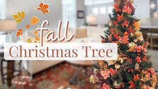 Decorate with Me! Fall Christmas tree for 2024