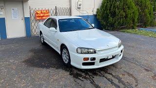 1998 Nissan Skyline GT R34 White (3556)