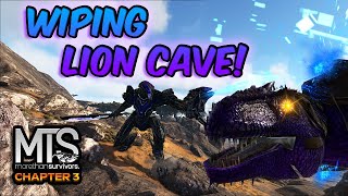 MID-GAME RAIDS AND PVP! | ARK MTS - ALMOST CAGED!