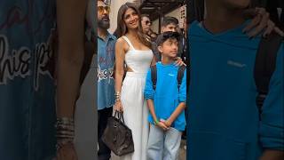 Shilpa Shetty Along With Raj Kundra And Son Viaan Attend An Brand Event #shortsvideo #shortvideo