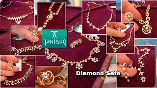 Tanishq Very Light weight Diamond Necklace sets/Diamond Necklace /Real Diamond Jewellery/deeya