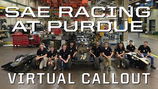 Purdue SAE Racing Virtual Callout 2020