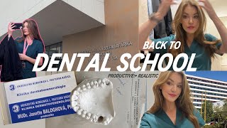 First Week of Dental School 4th Year Vlog! 🦷✨ Balancing Life, Study & Fun | Part 1