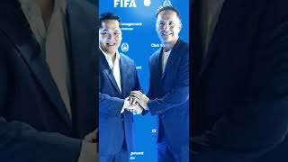 legenda sepak bola kunjungi indonesia usai menang lawan arab saudi #timnasindonesia #erickthohir