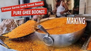 Meethi Boondi/Bundi Recipe | Famous Garma Garm Sweet Boondi | मीठी बूंदी गोल-गोल मोती दाने जैसी |