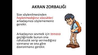 Sunum   Akran Zorbalığı