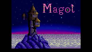 Magot Megadrive Intro screen time laps