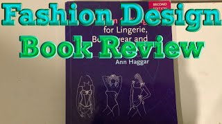 Fashion book review,  author Ann Haffar, Pattern Cutting for Lingerie, Beachwear and Leisurewear