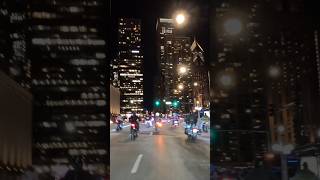 Night Riders: Cruising Through the City Lights” #bikelife #BikerCrew #CityCruise#TwoWheels#motolife