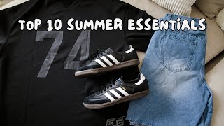 Top 10 Must Have Summer Clothing Essentials for Men 2024