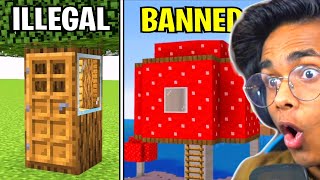 Illegal Houses In Minecraft! (MUST TRY)