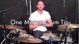 Better Your Drum Solos And Fills: One Minute Drum Tip