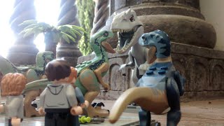 Indominus Rex VS The Raptor Squad | Lego Jurassic World Final Battle