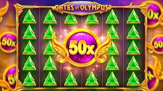 С ПЕРВЫХ СПИНОВ СЛОВИЛ Х50 В GATES OF OLYMPUS 1000 !! ЗАНОС НА 1.5КК !! ВОТ ЭТО Я ЖДАЛ ОЧЕНЬ ДОЛГО !