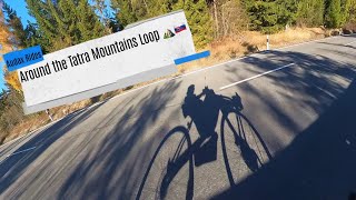 Around the Tatra Mountains Loop  215 km on Cruzbike s40 🇸🇰⛰️