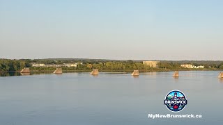 Drive over the Westmorland Street Bridge in Fredericton