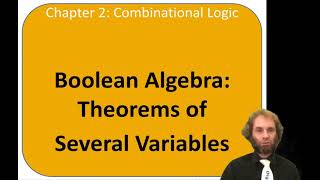 DDCA Ch2 - Part 6: Boolean Theorems of Several Variables