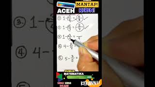 MATEMATIKA | 14 Menit Belajar Mudah Selesaikan Tugas PR Mu #video #viral #matematika @waterjoe303