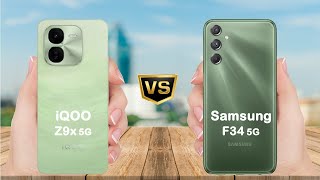 iQOO Z9x Vs Samsung F34 || Full comparison || Which is better ?