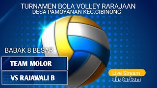 TURNAMEN VOLLEYBALL RARAJAAN DESA PAMOYANAN || TEAM MOLOR VS RAJAWALI B