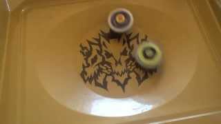 Beyblade duo ice Titan VS Kries Cygnus