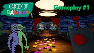 Garten Of Banban 5 - Gameplay #1 : Meeting with Naughty BitterGiggle