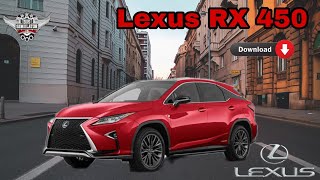 New Lexus RX 450 Car Mod For Bus Simulator Indonesia | BUSSID V3.6.1 | #bussidmods #bussid #mod