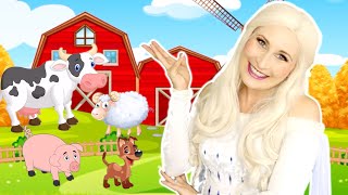 FROZEN Elsa Old MacDonald Had a Farm | Princess Playhouse Nursery Rhymes and Kids Songs