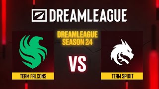 Team Falcons проти Team Spirit | DreamLeague Season 24 - Group B